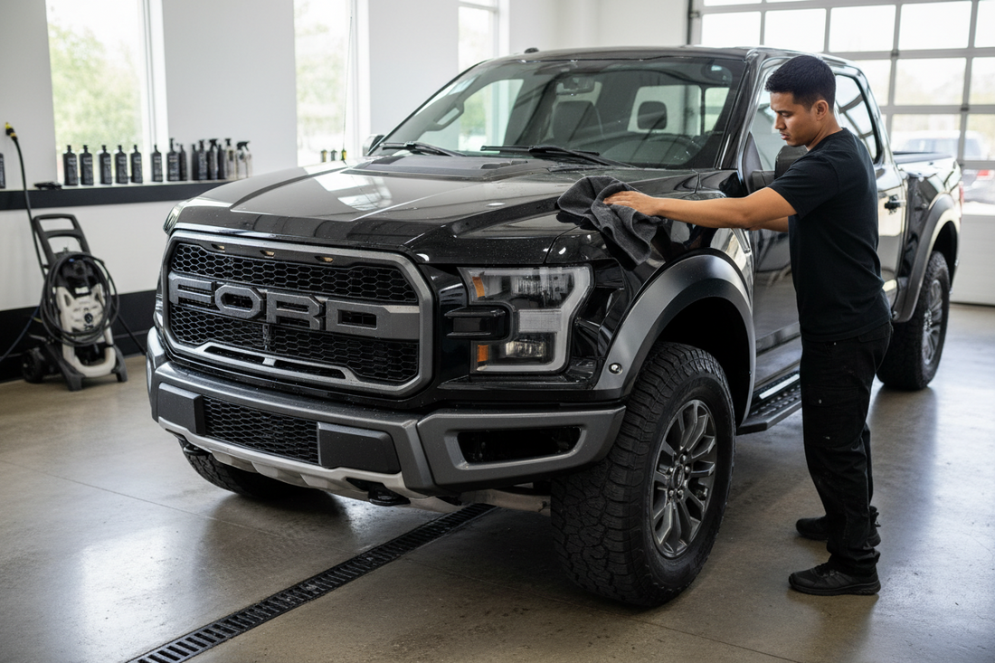 The Right Way to Dry a Truck Without Scratching the Paint