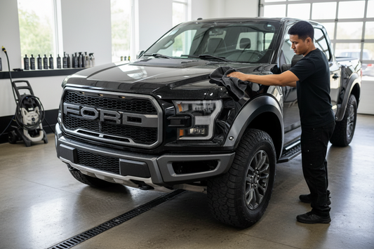 The Right Way to Dry a Truck Without Scratching the Paint