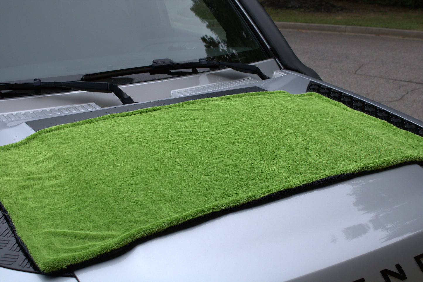 XL 24"x45" Green Devil Dog Truck Drying Towel
