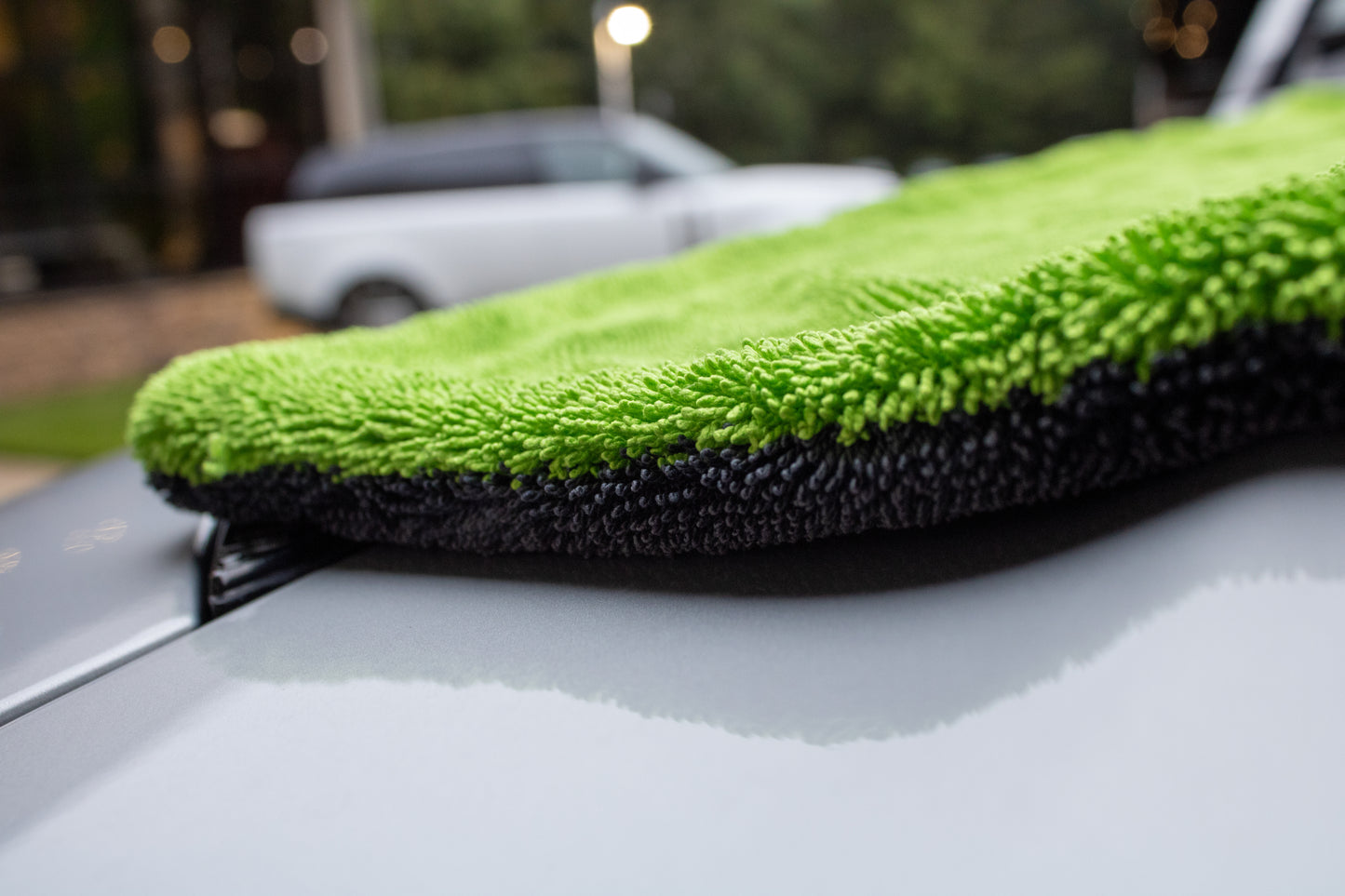 XL 24"x45" Green Devil Dog Truck Drying Towel